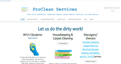 Desktop Screenshot of procleanrexburg.com